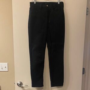 J Crew black corduroy pants